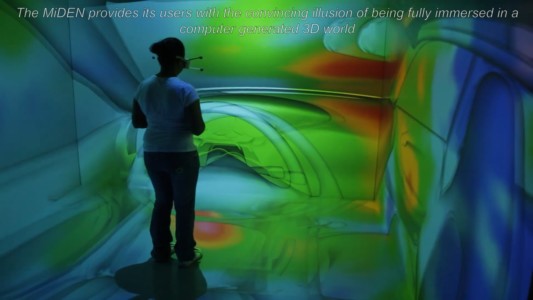 A unique full-room immersive VR space for high-end visualizations and experiences. Service - VR Room MIDEN